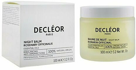 Rozmarynowy balsam do twarzy na noc - Decleor Rosemary Officinalis Night Balm — Zdjęcie N2