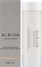 Liftingujące i ujędrniające serum do twarzy - Albiva Ecm Advanced Repair Revitalize & Contour Serum (uzupełnienie) — Zdjęcie N2