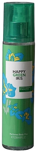 Benetton United Colors Happy Green Iris - Mgiełka do ciała — Zdjęcie N1