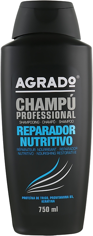 Szampon, Odbudowa i odżywianie - Agrado Reparador Nutritivo Shampoo — Zdjęcie N3