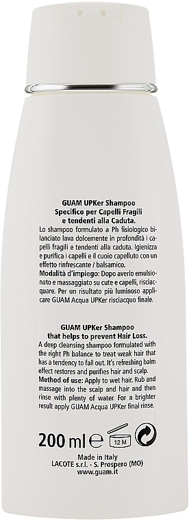 Szampon przeciw wypadaniu włosów - Guam UPKer Shampoo Hair Loss — Zdjęcie N2