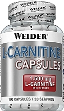 Kup PRZECENA! Supplement diety wspomagające spalanie tkanki tłuszczowej L-karnityna - Weider L-Carnitine Capsules *