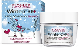 Zimowy krem ochronny do twarzy - Floslek Winter Care Protective Winter Cream — Zdjęcie N1