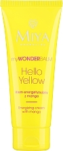 Energetyzujący krem z mango - Miya Cosmetics My Wonder Balm Hello Yello — Zdjęcie N2
