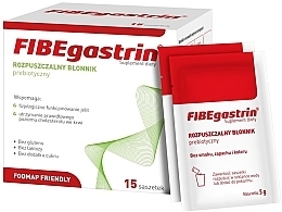 Suplement diety Prebiotyki, saszetka - Urgo Fibegastrin — Zdjęcie N1