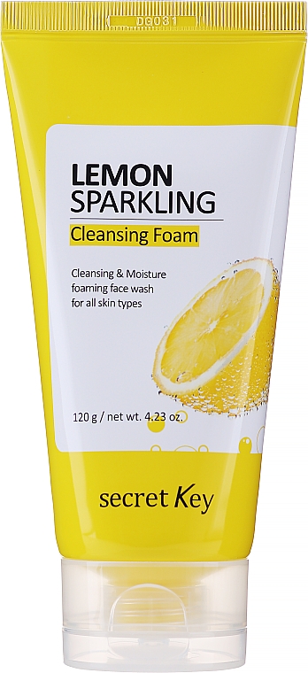 Oczyszczająca pianka z ekstraktem z cytryny - Secret Key Lemon Sparkling Cleansing Foam