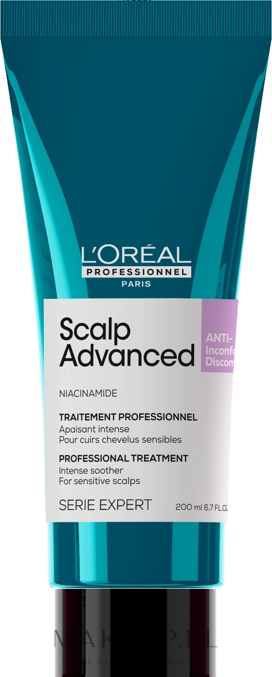 Kojąca kuracja do włosów - L'Oreal Professionnel Scalp Advanced Anti Discomfort Treatment — Zdjęcie 200 ml