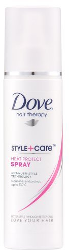 Dove Hair Therapy Style + Care Strength And Shine Extra Hold Hairspray -  Termoochronny spray do stylizacji włosów 