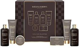 Kup Zestaw, 6 produktów - Baylis & Harding Black Pepper & Ginseng Men's Luxury Shower & Prep Gift Set