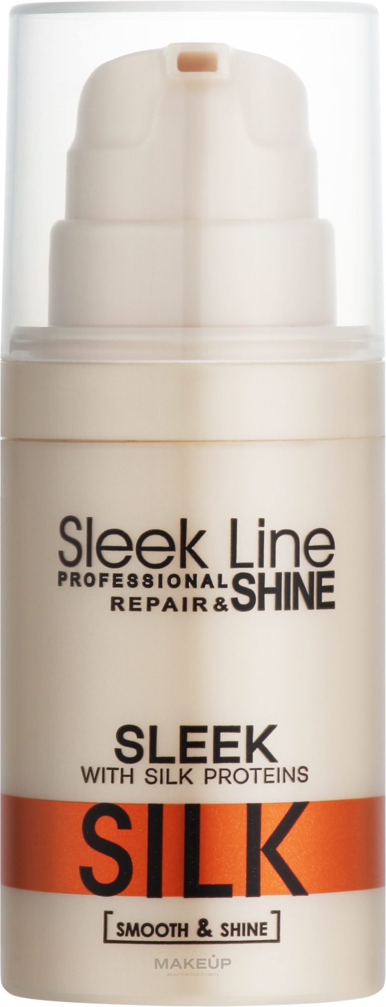 Jedwabna maska do włosów - Stapiz Sleek Line Shine Silk — Zdjęcie 30 ml