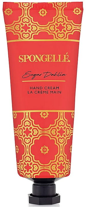 Nawilżający krem do rąk - Spongelle Sugar Dahlia Hand Cream  — Zdjęcie N2