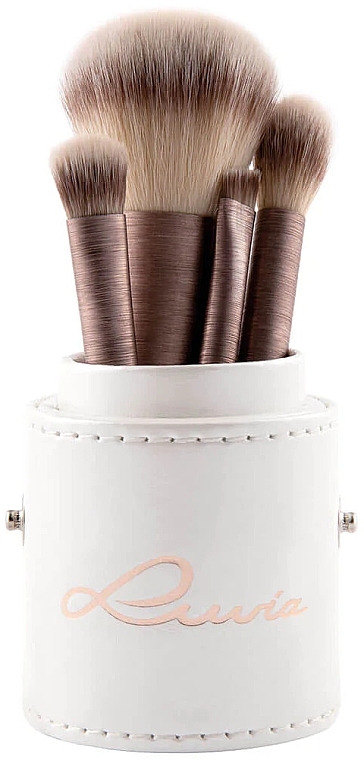 Zestaw pędzli do makijażu, 4 szt. - Luvia Cosmetics Mini Prime Vegan Brush Set — Zdjęcie N3