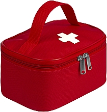 Apteczka pierwszej pomocy, czerwona, 20x14x10 cm - MAKEUP First Aid Kit Bag L — Zdjęcie N2