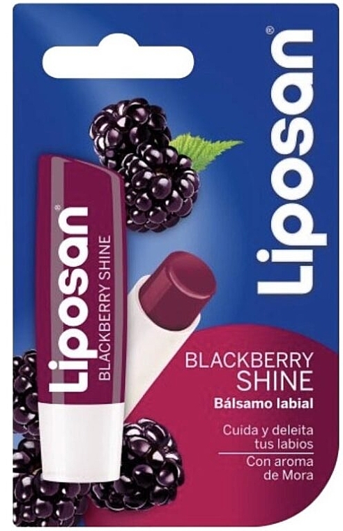 Balsam do ust Blackberry - Liposan Blackberry Shine Lip Balm — Zdjęcie N1