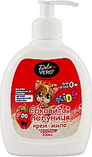 Kup Kremowe mydło dla dzieci Soczyste truskawki - Dolce Vero