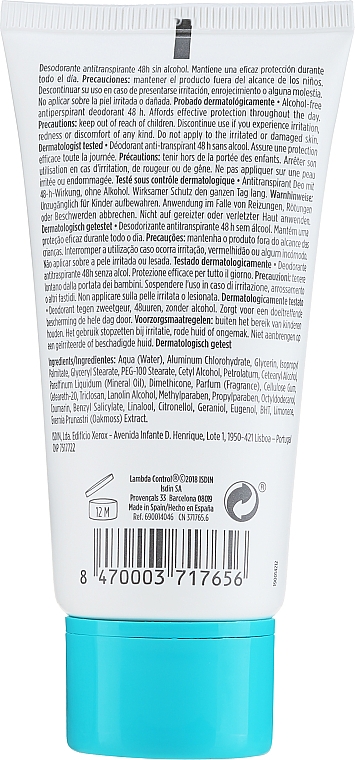 Dezodorant w kremie - Isdin Lambda Control Deodorant Cream — Zdjęcie N2