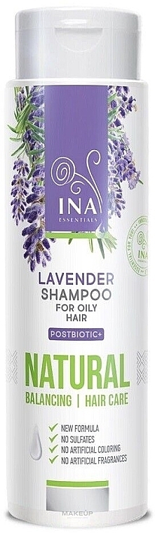 Szampon do włosów przetłuszczających się Lawenda - Ina Essentials Lavender Shampoo For Oily Hair — Zdjęcie N1