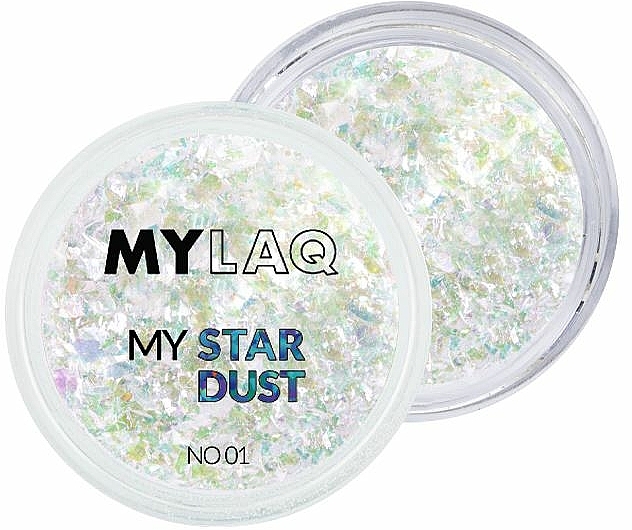 Brokatowy pyłek do paznokci - MylaQ My Star Dust — Zdjęcie N2