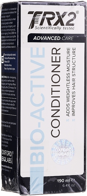 PRZECENA! Bioaktywna odżywka do włosów - Oxford Biolabs TRX2 Advanced Care BioActive Conditioner * — Zdjęcie N3