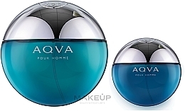 Bvlgari Aqva Pour Homme - Zestaw (edt/100ml + edt/mini/15ml) — Zdjęcie N2