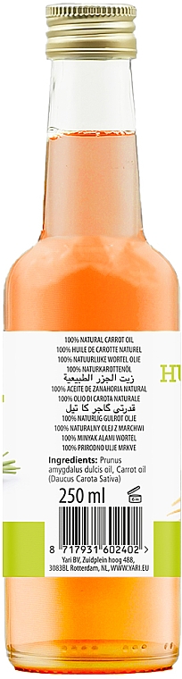 Naturalny olejek Marchew - Yari 100% Natural Carrot Oil  — Zdjęcie N2