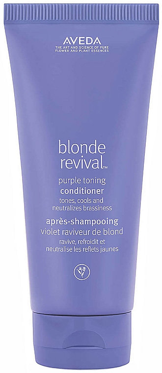 Fioletowa odżywka tonująca do włosów blond - Aveda Blonde Revival Purple Toning Conditioner — Zdjęcie N2