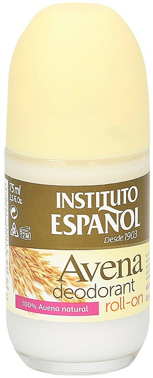 Dezodorant w kulce - Instituto Espanol Avena Deodorant Roll-on — Zdjęcie N1