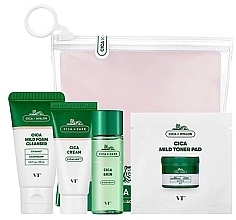 Kup Zestaw - VT Cosmetics Cica Trial Kit (foam/30 ml + pads/3 pcs + toner/30 ml + cr/20 ml)