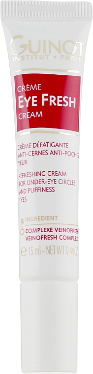 Odświeżający krem przeciw cieniom pod oczami - Guinot Eye Fresh Cream — Zdjęcie N1