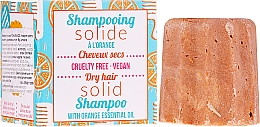 Kup Szampon w kostce do włosów suchych Słodka pomarańcza - Lamazuna Solid Shampoo Sweet Orange for Dry Hair
