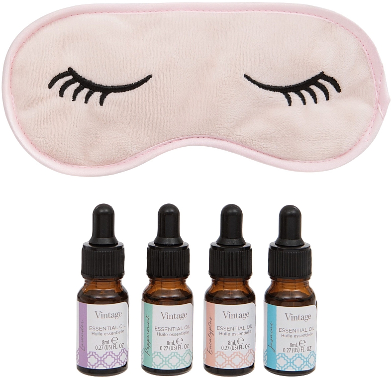 Zestaw, 5 produktów - Technic Cosmetics Vintage Essential Oils & Sleep Mask Set — Zdjęcie N2