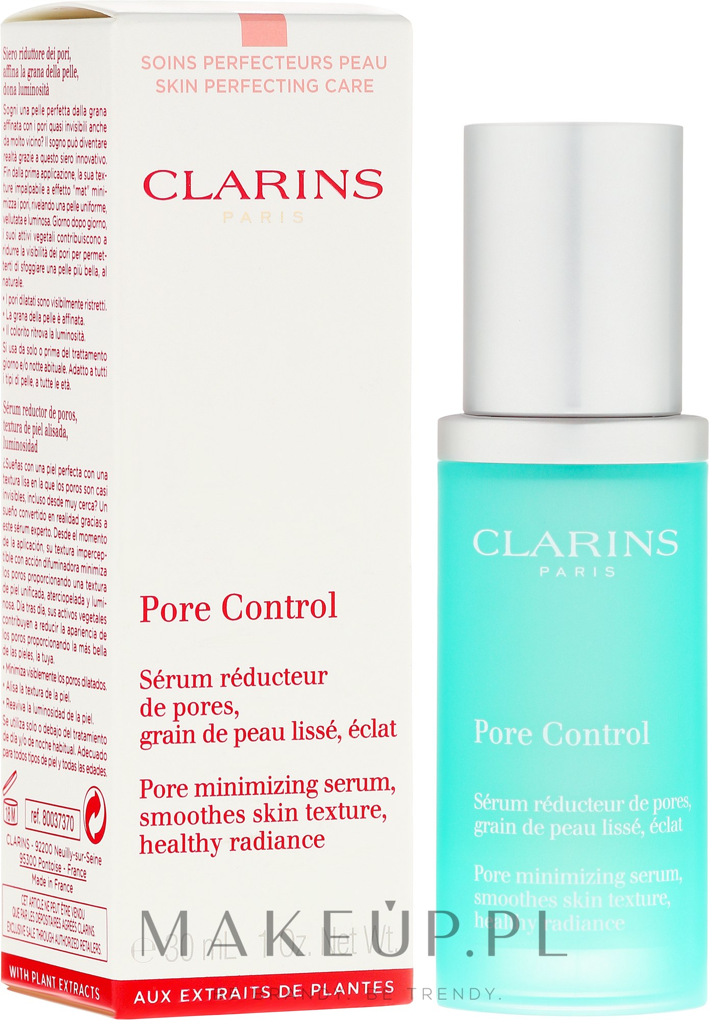 Serum do twarzy minimalizujące pory - Clarins Pore Control Pore Minimizing Serum — Zdjęcie 30 ml