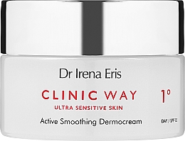 Aktywny krem ​​wygładzający do twarzy - Dr Irena Eris Clinic Way 1° Active Smoothing Dermocream SPF15 — Zdjęcie N1