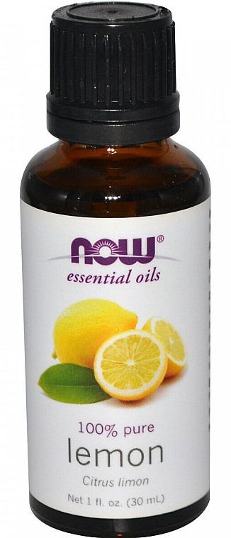 Olejek cytrynowy - Now Foods Essential Oils 100% Pure Lemon — фото N1