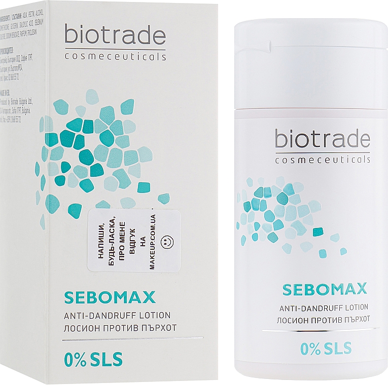 Przeciwłupieżowy lotion do włosów - Biotrade Sebomax Lotion Anti Dandruff — Zdjęcie N1