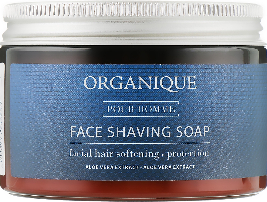 Mydło do golenia - Organique Naturals Pour Homme Face Shaving Soap — Zdjęcie N1