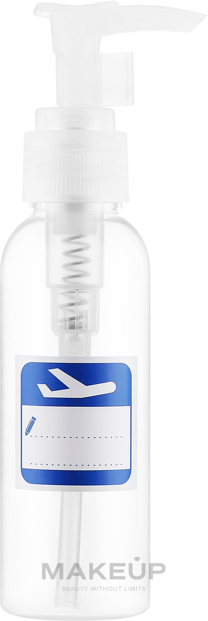 Butelka podróżna na kosmetyki z dozownikiem - Inter-Vion — Zdjęcie 100 ml