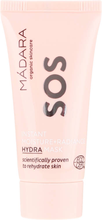 Ekspresowo nawilżająca maska rozświetlająca - Madara Cosmetics SOS Instant Moisture+Radiance Hydra Mask — Zdjęcie N1