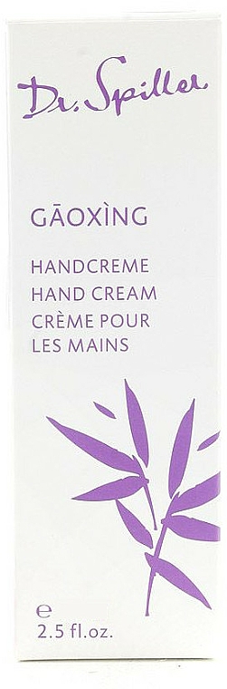 Krem do twarzy - Dr. Spiller Gaoxing Hand Cream — Zdjęcie N1