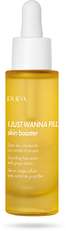 Serum do twarzy z ekstraktem z imbiru - Pupa I Just Wanna Fill Skin Booster — Zdjęcie N1