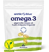 Kup Suplement diety Omega 3 z olejem z wodorostów w kapsułkach - Arctic Blue Omega 3 Algae Oil DHA