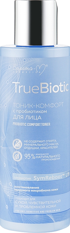 Tonik z probiotykiem do twarzy - Belita-M TrueBiotic — Zdjęcie N1