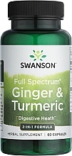 Kup Suplement diety Imbir i kurkuma - Swanson Full Spectrum Ginger & Turmeric