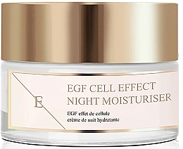 Nawilżający krem do twarzy na noc - Eclat Skin London EGF Cell Effect Night Moisturiser — Zdjęcie N1