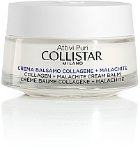 Przeciwzmarszczkowy balsam do twarzy z kolagenem - Collistar Pure Actives Collagen + Malachite Cream Balm — Zdjęcie N1