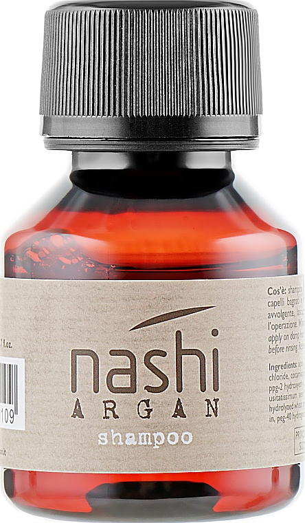 Zestaw podróżny - Nashi Argan All-In (shm/50ml + cond/50ml + oil/30ml + mask/40ml + mask/50ml) — Zdjęcie N7