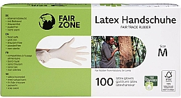 Kup Rękawice lateksowe bezpudrowe, rozmiar M - Fair Zone