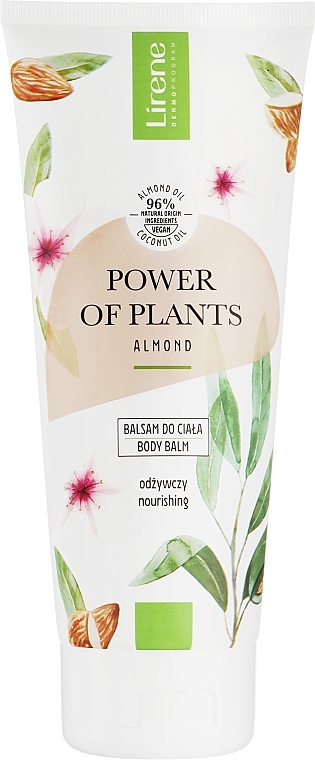 Odżywczy balsam do ciała - Lirene Power Of Plants Migdal Nourishing Body Lotion — Zdjęcie N1