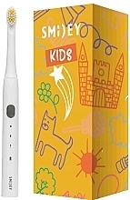Kup Elektryczna szczoteczka soniczna dla dzieci, biała - Smiley Light Kids