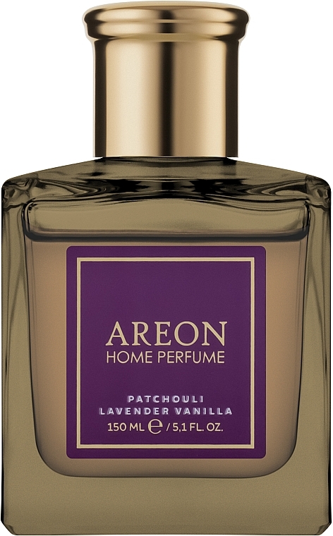 Dyfuzor zapachowy Paczula-Lawenda-Wanilia, PSB02 - Areon Home Perfume Patchouli Lavender Vanilla Reed Diffuser — Zdjęcie N1